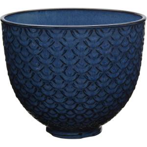 imageKitchenAid 5 Quart TiltHead Ceramic Bowl 5Quart Blue Mermaid Lace