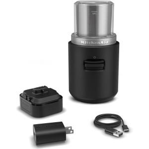 imageKitchenAid Go Cordless Blade Grinder  battery included KBGR111Matte Black