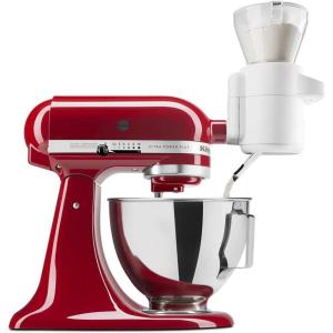 imageKitchenAid KSMSFTA Sifter  Scale Attachment 4 Cup WhiteWhite