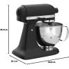 imageKitchenAid Artisan Series 5Quart TiltHead Stand Mixer  KSM150PS MilkshakeMatte Black