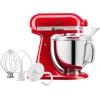 imageKitchenAid Artisan Series 5Quart TiltHead Stand Mixer  KSM150PS MilkshakePassion Red