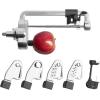 imageKitchenAid Fruit and Vegetable Spiralizer Attachment Stand Mixer Polished AluminumSpiralizer  5 Blades