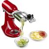 imageKitchenAid Fruit and Vegetable Spiralizer Attachment Stand Mixer Polished AluminumSpiralizer  7 Blades