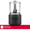 imageKitchenAid Go Cordless Food Chopper  battery sold separately KFCR500Black Matte