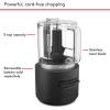 imageKitchenAid Go Cordless Food Chopper  battery sold separately KFCR500Black Matte