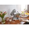 imageKitchenAid KSM150FEAQ Value Bundle Artisan 5 Quart Stand Mixer Aqua SkyContour Silver
