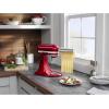 imageKitchenAid KSMPRA Stand Mixer Attachment Pasta Roller ampamp Cutter 3Piece Set Stainless Steel5Piece Pasta Deluxe Set  Stand Mixer
