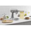 imageKitchenAid KSMPRA Stand Mixer Attachment Pasta Roller ampamp Cutter 3Piece Set Stainless SteelPasta Cutter Only