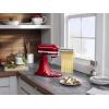 imageKitchenAid KSMPRA Stand Mixer Attachment Pasta Roller ampamp Cutter 3Piece Set Stainless SteelPasta Cutter Only