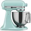 imageKitchenAid KSMPRA Stand Mixer Attachment Pasta Roller ampamp Cutter 3Piece Set Stainless SteelPasta Roller  Cutter  Mixer Ice Blue
