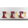 imageKitchenAid KSMPRA Stand Mixer Attachment Pasta Roller ampamp Cutter 3Piece Set Stainless SteelPasta Roller  Cutter