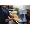 imageKitchenAid KSMPRA Stand Mixer Attachment Pasta Roller ampamp Cutter 3Piece Set Stainless SteelPasta Roller Only