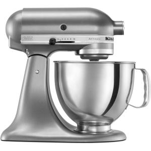 imageKitchenAid Artisan Series 5Quart TiltHead Stand Mixer  KSM150PS MilkshakeContour Silver