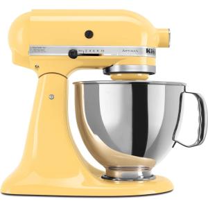 imageKitchenAid Artisan Series 5Quart TiltHead Stand Mixer  KSM150PS MilkshakeMajestic Yellow