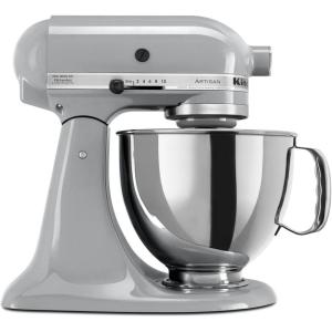 imageKitchenAid Artisan Series 5Quart TiltHead Stand Mixer  KSM150PS MilkshakeMetallic Chrome