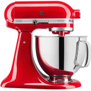 imageKitchenAid Artisan Series 5Quart TiltHead Stand Mixer  KSM150PS MilkshakePassion Red