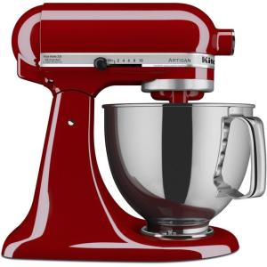 imageKitchenAid Artisan Series 5Quart TiltHead Stand Mixer  KSM150PS MilkshakeRed