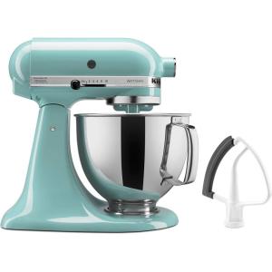 imageKitchenAid KSM150FEAQ Value Bundle Artisan 5 Quart Stand Mixer Aqua SkyAqua Sky