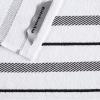 imageKitchenAid Albany Dishcloth 8 Pack Set Passion RedWhite 12quotx12quotOnyx BlackWhite