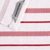 imageKitchenAid Albany Dishcloth 8 Pack Set Passion RedWhite 12quotx12quotPassion RedWhite