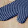 imageKitchenAid Ribbed Soft Silicone Oven Mitt Set Smoked Paprika 2 CountBlue Willow