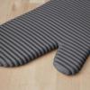 imageKitchenAid Ribbed Soft Silicone Oven Mitt Set Smoked Paprika 2 CountCharcoal Grey