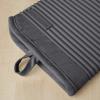 imageKitchenAid Ribbed Soft Silicone Oven Mitt Set Smoked Paprika 2 CountCharcoal Grey