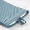 imageKitchenAid Ribbed Soft Silicone Oven Mitt Set Smoked Paprika 2 CountFog Blue