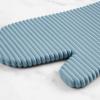 imageKitchenAid Ribbed Soft Silicone Oven Mitt Set Smoked Paprika 2 CountFog Blue