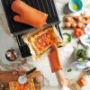 imageKitchenAid Ribbed Soft Silicone Oven Mitt Set Smoked Paprika 2 CountHoney