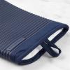 imageKitchenAid Ribbed Soft Silicone Oven Mitt Set Smoked Paprika 2 CountInk Blue