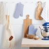 imageKitchenAid Ribbed Soft Silicone Oven Mitt Set Smoked Paprika 2 CountLavender Cream