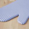 imageKitchenAid Ribbed Soft Silicone Oven Mitt Set Smoked Paprika 2 CountLavender Cream