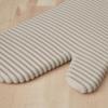 imageKitchenAid Ribbed Soft Silicone Oven Mitt Set Smoked Paprika 2 CountMilkshake Tan