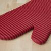 imageKitchenAid Ribbed Soft Silicone Oven Mitt Set Smoked Paprika 2 CountPassion Red