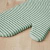 imageKitchenAid Ribbed Soft Silicone Oven Mitt Set Smoked Paprika 2 CountPistachio Green