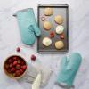 imageKitchenAid Asteroid Oven Mitt Set Cobalt Blue 7quotx125quotAqua Sky