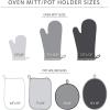 imageKitchenAid Asteroid Oven Mitt Set Cobalt Blue 7quotx125quotBlue Velvet