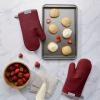 imageKitchenAid Asteroid Oven Mitt Set Cobalt Blue 7quotx125quotBoysenberry Purple