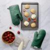 imageKitchenAid Asteroid Oven Mitt Set Cobalt Blue 7quotx125quotDark Green