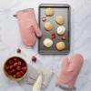 imageKitchenAid Asteroid Oven Mitt Set Cobalt Blue 7quotx125quotDried Rose