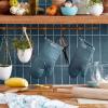 imageKitchenAid Asteroid Oven Mitt Set Cobalt Blue 7quotx125quotFog Blue
