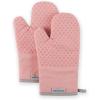 imageKitchenAid Asteroid Oven Mitt Set Cobalt Blue 7quotx125quotLavender Cream