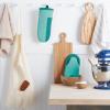 imageKitchenAid Beacon TwoTone NonSlip Oven Mitt Set Majestic Yellow 575quotx13quot 2 PieceAqua Sky
