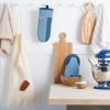 imageKitchenAid Beacon TwoTone NonSlip Oven Mitt Set Majestic Yellow 575quotx13quot 2 PieceBlue VelvetBlue Heaven