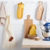 imageKitchenAid Beacon TwoTone NonSlip Oven Mitt Set Majestic Yellow 575quotx13quot 2 PieceMajestic Yellow