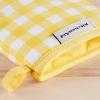 imageKitchenAid Gingham Mini Oven Mitt 2Pack Set Majestic Yellow 55quotx8quot