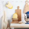 imageKitchenAid Gingham Mini Oven Mitt 2Pack Set Majestic Yellow 55quotx8quot