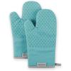 imageKitchenAid Asteroid Oven Mitt Set Cobalt Blue 7quotx125quotAqua Sky