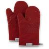 imageKitchenAid Asteroid Oven Mitt Set Cobalt Blue 7quotx125quotSmoked Paprika Red